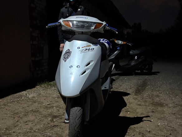 2000 Honda Dio, белый, 65000 рублей - вид 5