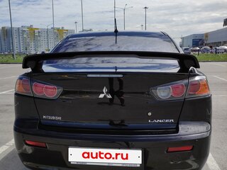 2014 Mitsubishi Lancer X Рестайлинг, чёрный, 830000 рублей, вид 3