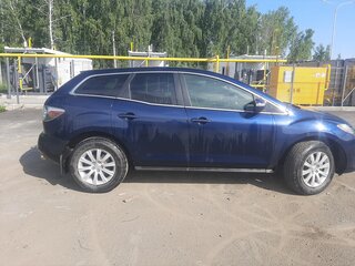 2011 Mazda CX-7 I Рестайлинг, синий, 1200000 рублей, вид 3