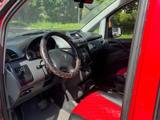 2014 Mercedes-Benz Vito 113 CDI L2 II (W639) Рестайлинг, красный, 1750000 рублей, вид 5