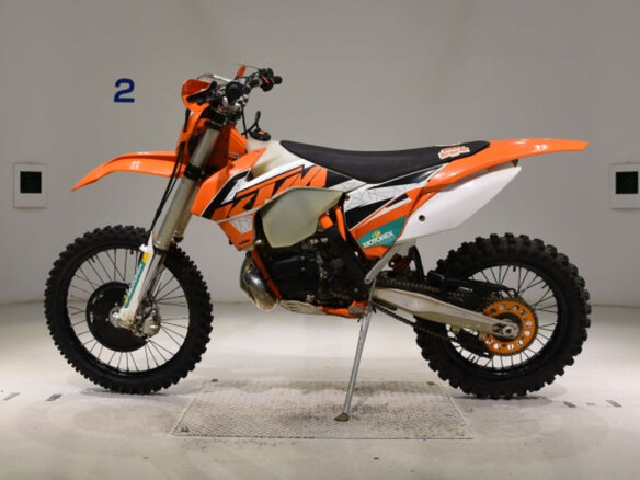 2014 KTM 200 EXC, оранжевый, 375000 рублей - вид 2
