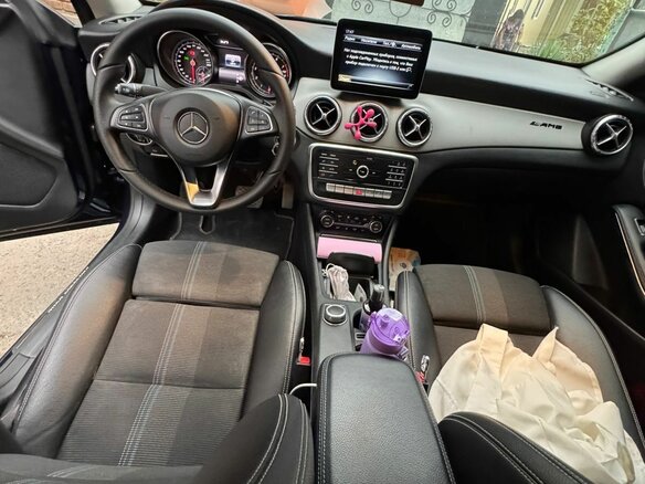 2017 Mercedes-Benz CLA 200 I (C117, X117) Рестайлинг, синий, 1800000 рублей - вид 27