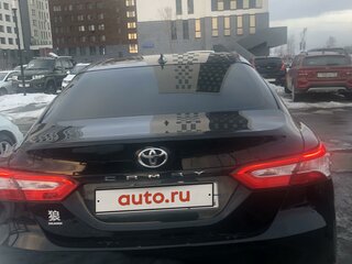 2021 Toyota Camry VIII (XV70) Рестайлинг, чёрный, 2700000 рублей, вид 4