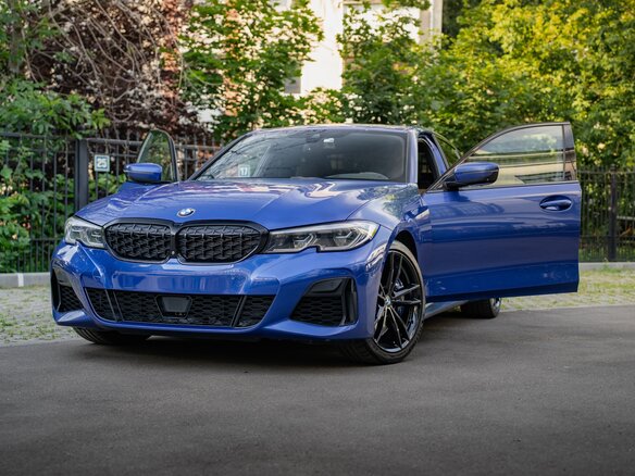 2020 BMW 3 серии M340i xDrive VII (G2x), синий, 5000000 рублей