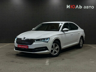 2021 Skoda Superb III Рестайлинг, белый, 2579000 рублей, вид 1