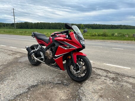 2018 Honda CBR 650F, красный, 590000 рублей, вид 5