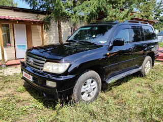 2005 Toyota Land Cruiser 100 Series Рестайлинг 1, чёрный, 2850000 рублей, вид 1