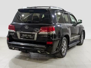 2013 Lexus LX 570 III Рестайлинг, чёрный, 5500000 рублей, вид 5