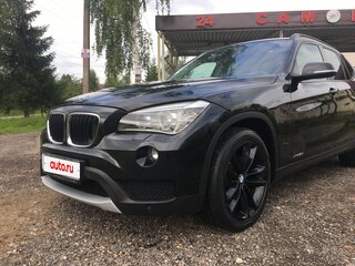 2013 BMW X1 20i I (E84) Рестайлинг, чёрный, 1390000 рублей, вид 1