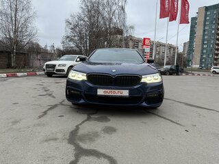 2019 BMW 5 серии 530i xDrive VII (G30/G31/G38), синий, 3200000 рублей, вид 3