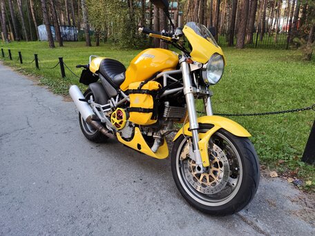 2003 Ducati Monster 1000, жёлтый, 350000 рублей, вид 5