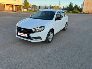2017 Lada (ВАЗ) Vesta SW I, белый, 800000 рублей, вид 2