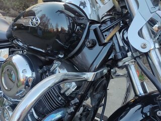 2005 Yamaha XVS650 Drag Star, чёрный, 600000 рублей, вид 5