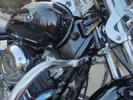 2005 Yamaha XVS650 Drag Star, чёрный, 600000 рублей, вид 5