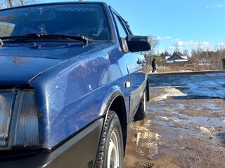 1998 Lada (ВАЗ) 21099, синий, 60000 рублей, вид 2