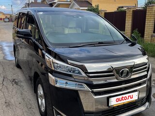 2019 Toyota Vellfire II Рестайлинг, чёрный, 3499000 рублей, вид 3