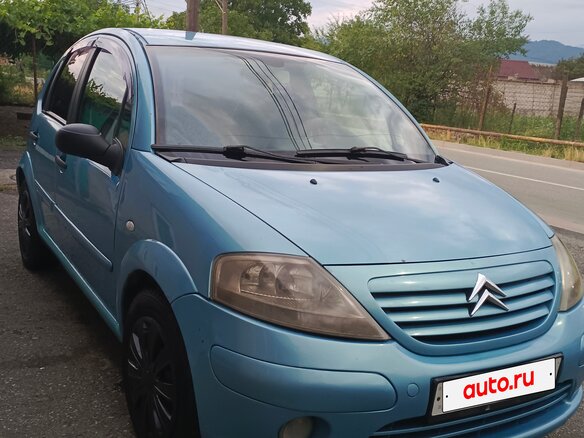 2003 Citroen C3 SensoDrive I, синий, 380000 рублей - вид 5