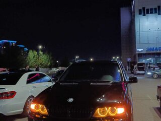 2004 BMW X5 3.0i I (E53) Рестайлинг, чёрный, 1500000 рублей, вид 1