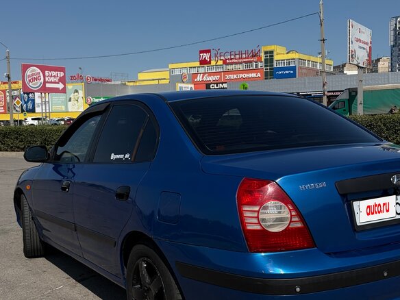 2004 Hyundai Elantra III (XD2) Рестайлинг, синий, 350000 рублей - вид 7