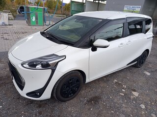 2019 Toyota Sienta II Рестайлинг, белый, 1405577 рублей, вид 5