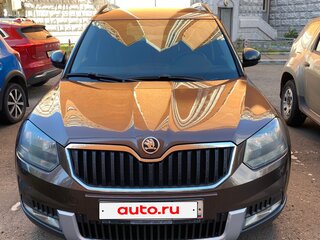 2015 Skoda Yeti I Рестайлинг, коричневый, 1350000 рублей, вид 3