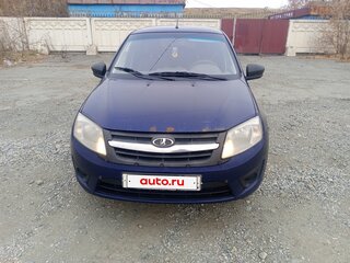 2015 Lada (ВАЗ) Granta I, синий, 285000 рублей, вид 1