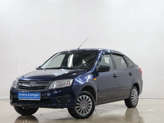 2016 Lada (ВАЗ) Granta I, синий, 469000 рублей, вид 3