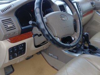 2008 Toyota Land Cruiser Prado 5-speed 120 Series Рестайлинг, чёрный, 2070000 рублей, вид 4