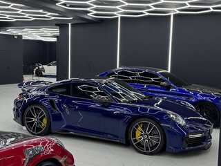 2021 Porsche 911 Turbo S VIII (992), синий, 32000000 рублей, вид 5