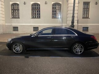 2014 Mercedes-Benz S-Класс 500 Long VI (W222, C217), чёрный, 2900000 рублей, вид 3