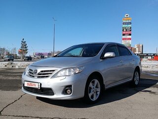 2012 Toyota Corolla X (E140, E150) Рестайлинг, серебристый, 1250000 рублей, вид 3