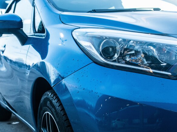 2017 Nissan Note II Рестайлинг, синий, 1130000 рублей - вид 13