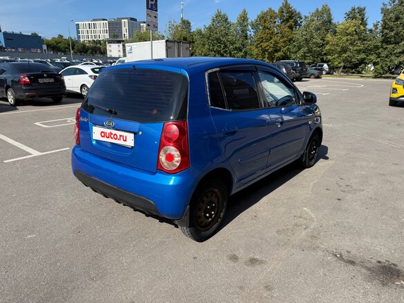 2009 Kia Picanto I Рестайлинг, синий, 395000 рублей - вид 4