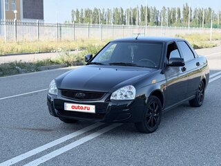2016 Lada (ВАЗ) Priora I Рестайлинг, чёрный, 590000 рублей, вид 1