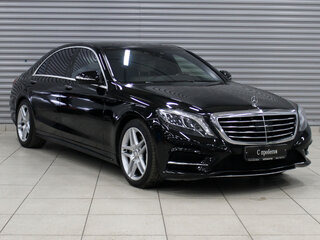 2014 Mercedes-Benz S-Класс 500 Long VI (W222, C217), чёрный, 2999000 рублей, вид 3