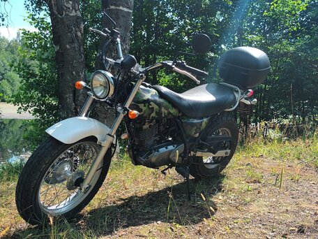 2002 Suzuki RV 200 VanVan, зелёный, 210000 рублей, вид 5