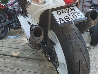 2008 Suzuki GSX 1300 R Hayabusa, красный, 900000 рублей, вид 4