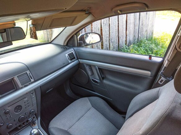 2003 Opel Vectra C, чёрный, 520000 рублей - вид 9