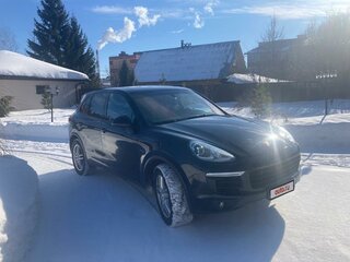 2014 Porsche Cayenne S Diesel II Рестайлинг (958), синий, 5200000 рублей, вид 3