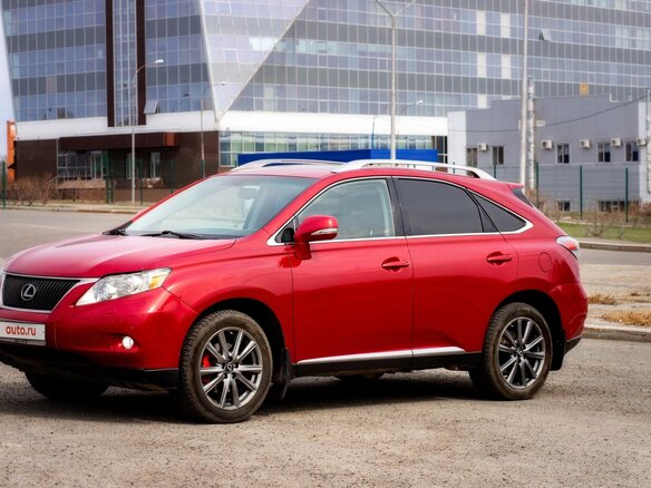2010 Lexus RX 350 III, красный, 2069000 рублей