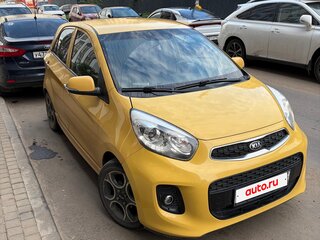 2015 Kia Picanto II Рестайлинг, жёлтый, 950000 рублей, вид 2