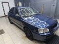2007 Hyundai Accent ТагАЗ II, синий, 435000 рублей - вид 3