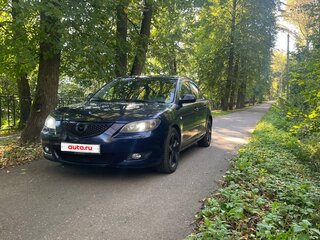 2006 Mazda 3 I (BK) Рестайлинг, синий, 500000 рублей, вид 4