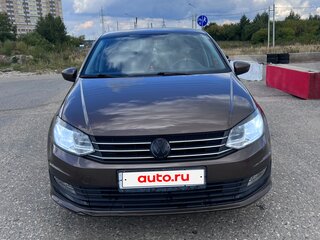 2019 Volkswagen Polo V Рестайлинг, коричневый, 1000000 рублей, вид 1