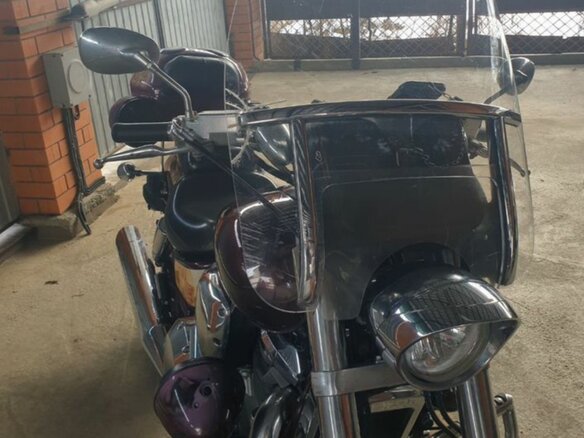 2003 Honda VTX 1800, фиолетовый, 620000 рублей - вид 8