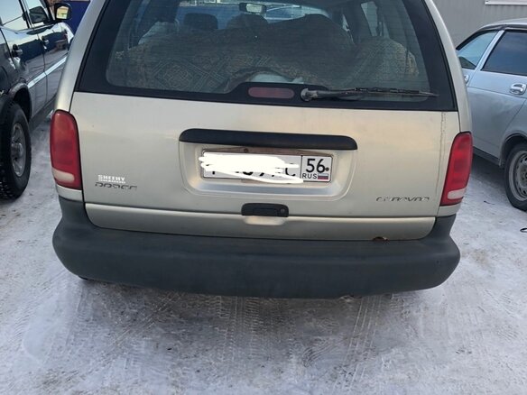 1999 Dodge Caravan III, серебристый, 110000 рублей - вид 1