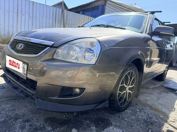 2013 Lada (ВАЗ) Priora I Рестайлинг, коричневый, 500000 рублей - вид 6