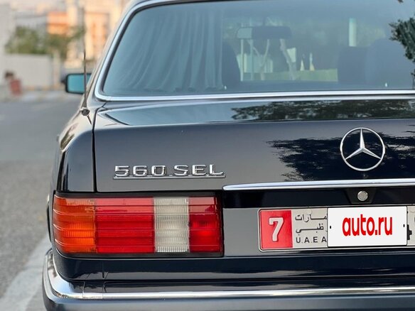 1989 Mercedes-Benz S-Класс 560 II (W126) Рестайлинг, синий, 7000000 рублей - вид 12