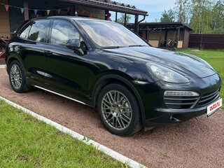2012 Porsche Cayenne S II (958), чёрный, 1700000 рублей, вид 3