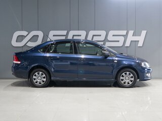 2016 Volkswagen Polo V Рестайлинг, синий, 1049000 рублей, вид 5